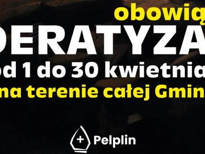 cover photo deratyzacja na terenie Gminy Pelplin
