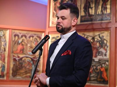 Zdjęcie z otwarcia wystawy  