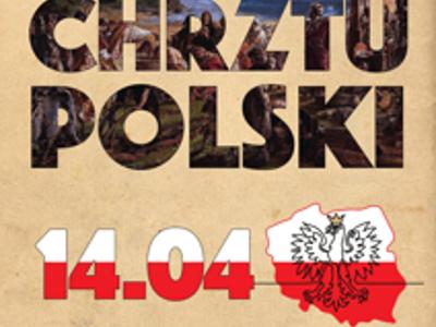 plakat Święto Chrztu Polski
