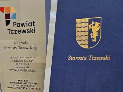 zdjęcie z Gali Nagród Starosty Tczewskiego