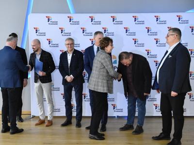 zdjęcie z Gali Nagród Starosty Tczewskiego