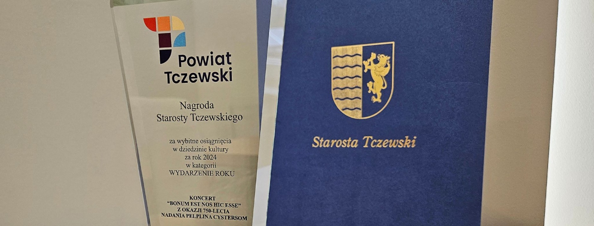 zdjęcie z Gali Nagród Starosty Tczewskiego
