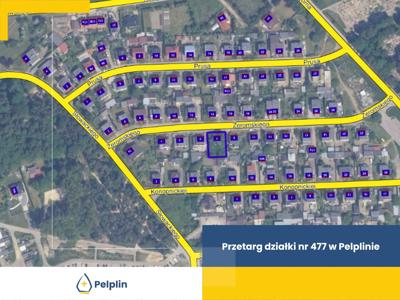 grafika Przetarg działki nr 477 w Pelplinie