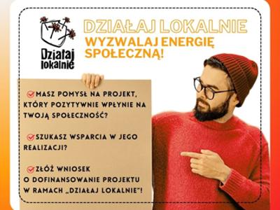 grafika cover photo Konkurs grantowy Działaj Lokalnie 2025 