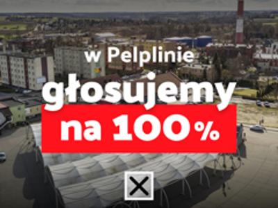 Głosujemy na 100%” 
