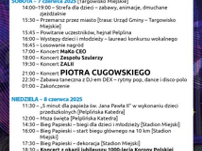 grafika Dni Pelplina 2025