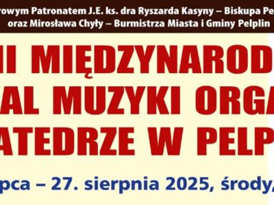 cover photo XXVII Międzynarodowy Festiwal Muzyki Organowej w Katedrze w Pelplinie