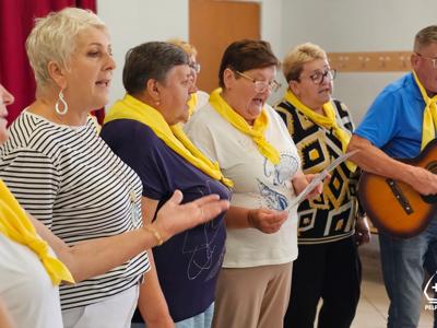 Zdjęcie ze spotkania dwóch Klubów Seniora