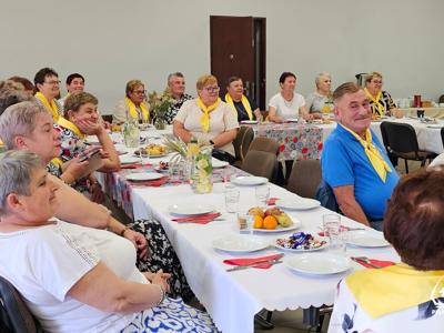 Zdjęcie ze spotkania dwóch Klubów Seniora