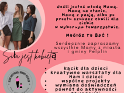 plakat klub aktywnej mamy 