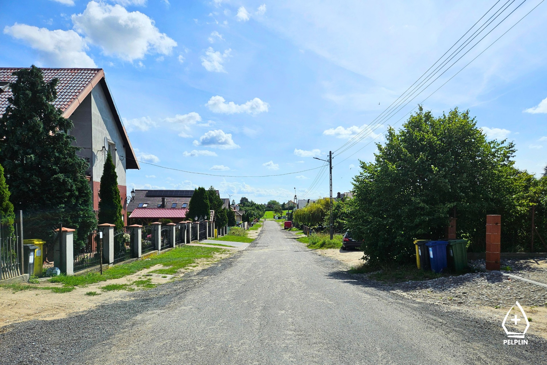 ul. Piłsudskiego i ul. Dmowskiego w Pelplinie
