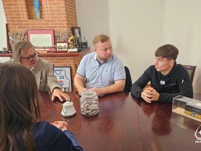 Delegacja z Ukrainy w Pelplinie 