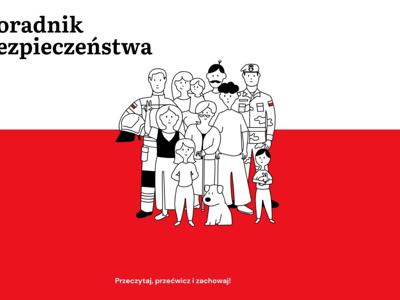 grafika poradnik bezpieczeństwa 