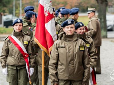 zdjęcie z Obchodów Narodowego Święta Niepodległości w Pelplinie 2025 r.