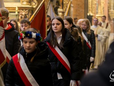 zdjęcie z Obchodów Narodowego Święta Niepodległości w Pelplinie 2025 r.