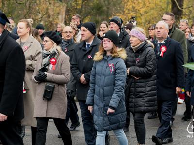 zdjęcie z Obchodów Narodowego Święta Niepodległości w Pelplinie 2025 r.