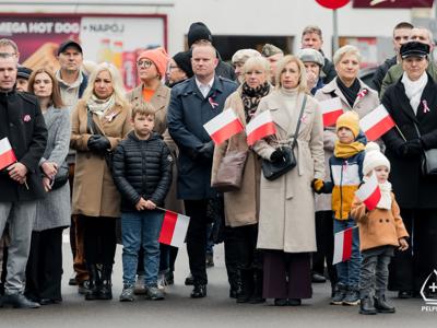 zdjęcie z Obchodów Narodowego Święta Niepodległości w Pelplinie 2025 r.