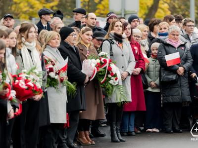 zdjęcie z Obchodów Narodowego Święta Niepodległości w Pelplinie 2025 r.