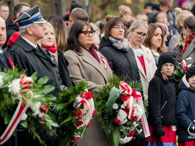 zdjęcie z Obchodów Narodowego Święta Niepodległości w Pelplinie 2025 r.