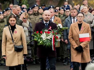 zdjęcie z Obchodów Narodowego Święta Niepodległości w Pelplinie 2025 r.