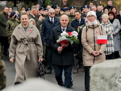zdjęcie z Obchodów Narodowego Święta Niepodległości w Pelplinie 2025 r.