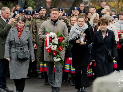zdjęcie z Obchodów Narodowego Święta Niepodległości w Pelplinie 2025 r.