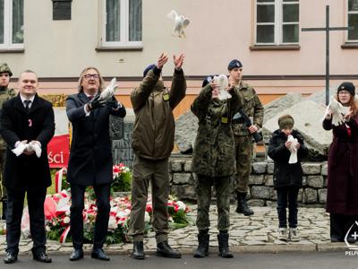 zdjęcie z Obchodów Narodowego Święta Niepodległości w Pelplinie 2025 r.