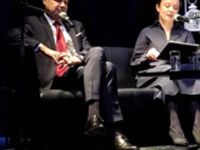 zdjęcie z koncertu poezji i muzyki „Nasi Zmarli” 