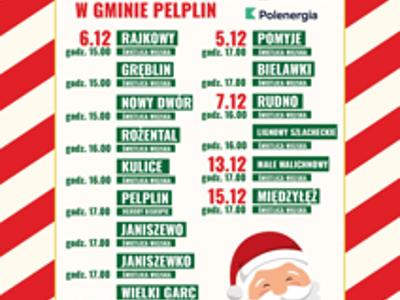 Mikołajki w Gminie Pelplin 2025
