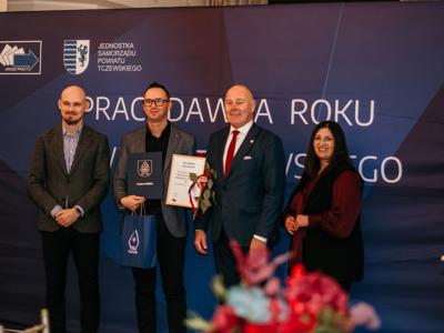 zdjęcie z X Gali Konkursu Pracodawca Roku Powiatu Tczewskiego