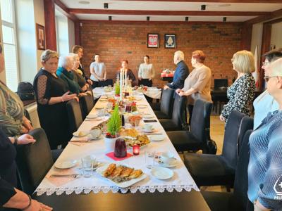Spotkanie wigilijne Rada Seniorów Gminy Pelplin