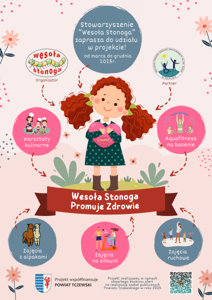 Stowarzyszenie „Wesoła Stonoga” promuje zdrowie - 2025