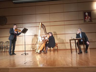 Pelplińscy licealiści na warszawskich uroczystościach poświęconych swojemu Patronowie