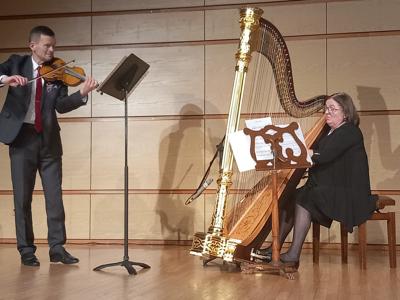 Pelplińscy licealiści na warszawskich uroczystościach poświęconych swojemu Patronowie