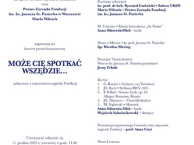 Pelplińscy licealiści na warszawskich uroczystościach poświęconych swojemu Patronowie