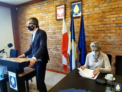 Uroczystość podpisania listu intencyjnego w sprawie klastra energii 
