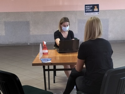 zdjęcie mobilnego punktu