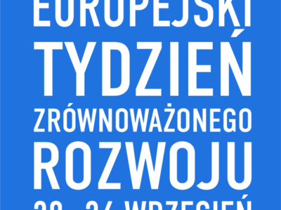 logo Europejski Tydzień Zrównoważonego Rozwoju 2021