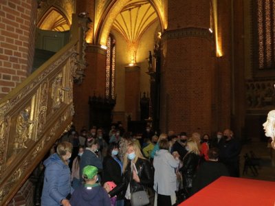 Zdjęcie z wydarzenia pelplińska Noc Muzeów 2021