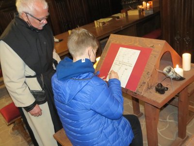 Zdjęcie z wydarzenia pelplińska Noc Muzeów 2021