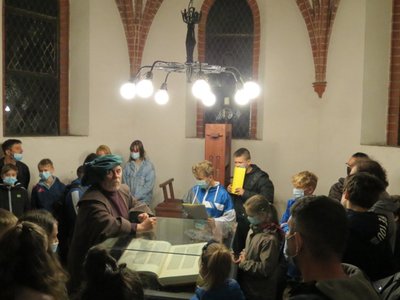 Zdjęcie z wydarzenia pelplińska Noc Muzeów 2021