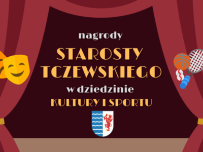 grafika nagrody Starosty Tczewskiego w dziedzinie kultury i sportu