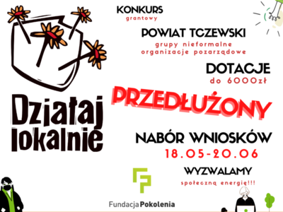 grafika konkurs Działaj Lokalnie 2021 