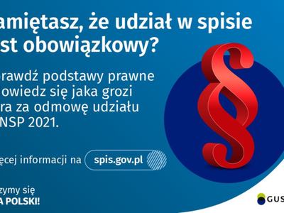 grafika obowiązkowy spis NSP 2021