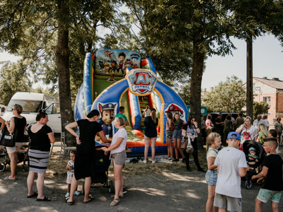 Zdjęcie z pikniku ekologicznego „Dzień Kuropatwy” w Rajkowach 