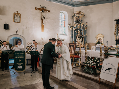 Zdjęcie z pikniku ekologicznego „Dzień Kuropatwy” w Rajkowach 
