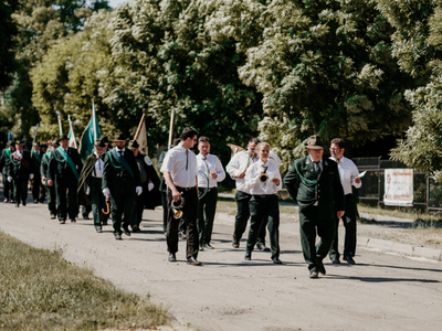 Zdjęcie z pikniku ekologicznego „Dzień Kuropatwy” w Rajkowach 