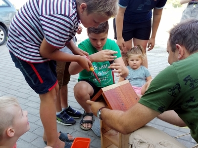Eko Wakacje w Gminie Pelplin zajęcia w Rajkowach 