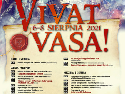 Plakat VIVAT VASA 2021