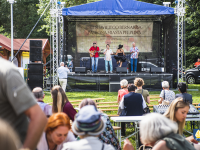 zdjęcie z obchodów Dnia św. Bernarda – Patrona Miasta Pelplin 2021